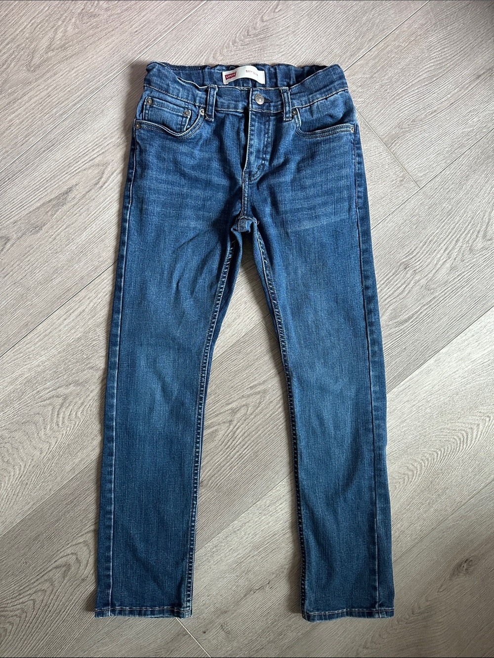 Levi's Kids Blue 511 Slim Straight Denim Jeans